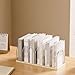 Plastics Bookend, Desk Organizer Holder for Books,Magazine and File，for Office, Student Dorm，School(Yellow)