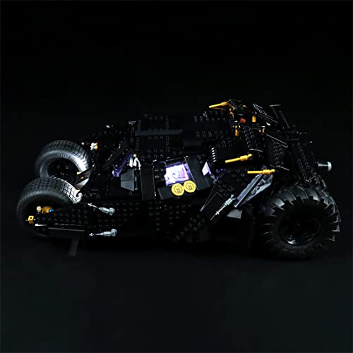 TopBrixx LED Beleuchtungsset für Lego Batmobile Tumbler 76240, LED Licht für Lego 76240 (Lego Modell Nicht Enthalten) – Bild 6