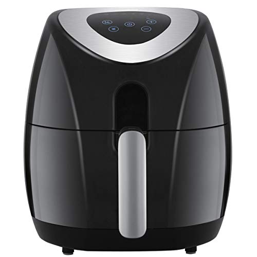 Continental Electric PS-DF429 Air Fryer, 3.2 Liter, Black