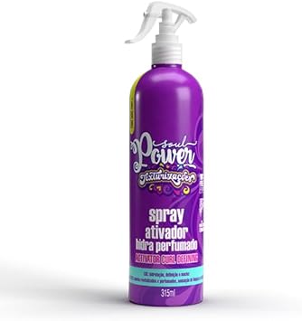 Spray Ativador Hidra Perfumado Texturizações Soul Power - Revitaliza a Finalização - 315ml
