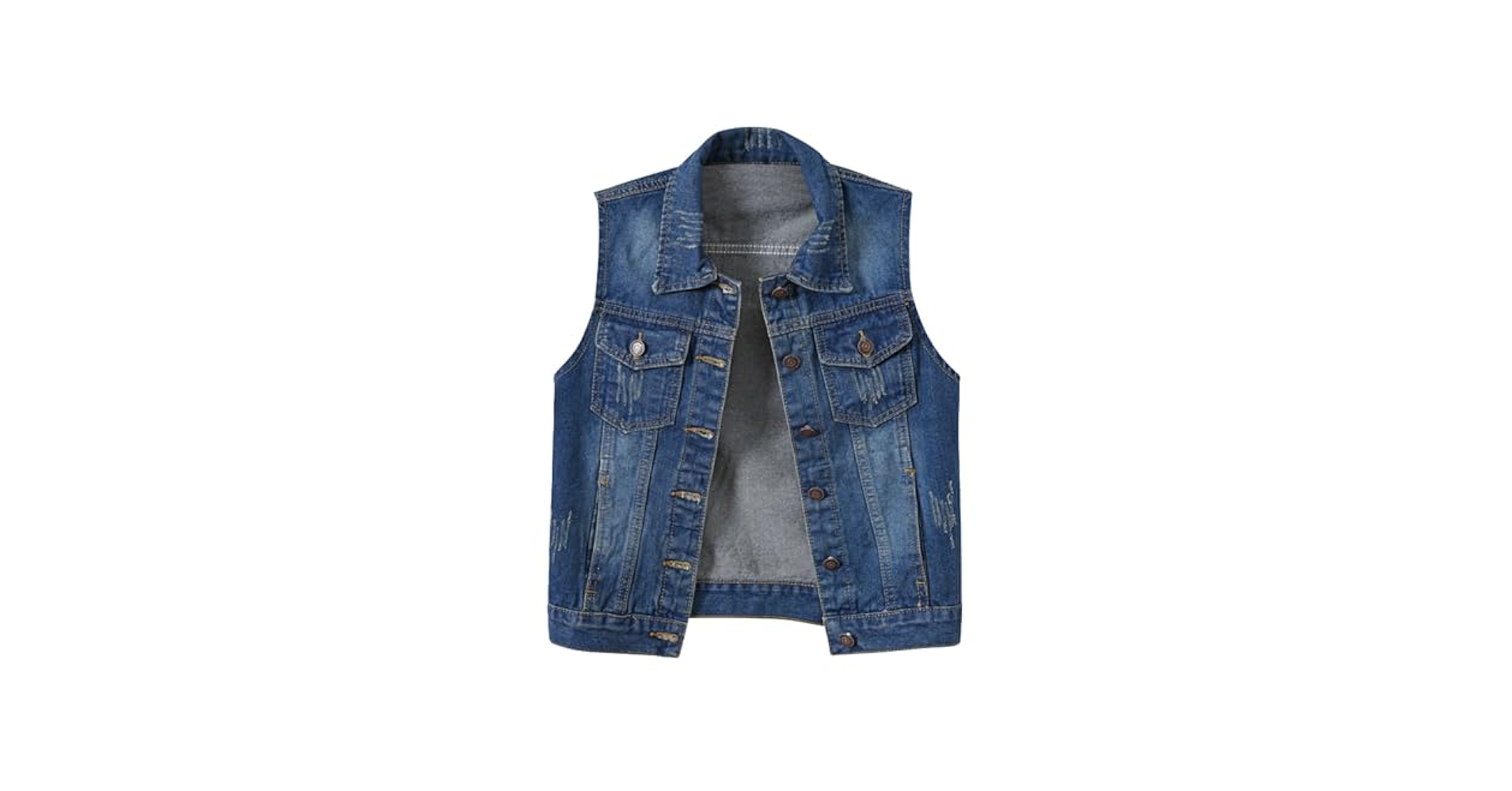 Utility Jacket Women Womens Buttoned Washed Denim Jacket