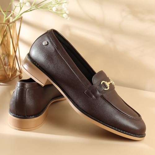 Image of YOHO Bliss Loafers for Women | Comfortable & Stylish Bellies | Fashion Moccasins with Footpharma Footbed | Slip-on for Casual & Formal Wear | 003