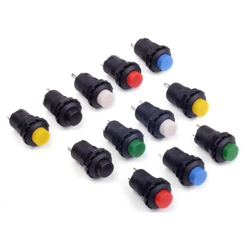 Bouton-poussoir autobloquant 12 mm avec marche arrêt stable - 3