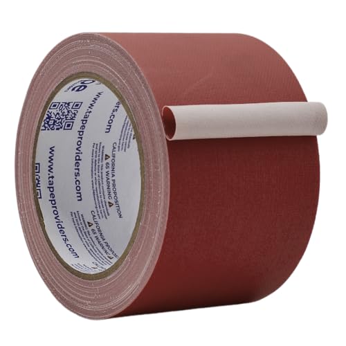 Image of WOD GTC12 Gaffer Tape, Brown Low Gloss Finish Film, 3 inch x 60 ft. (Pack of 16) Residue Free, Non Reflective Cloth Fabric, Secure Cords, Water Resistant, Photography, Filming Backdrop