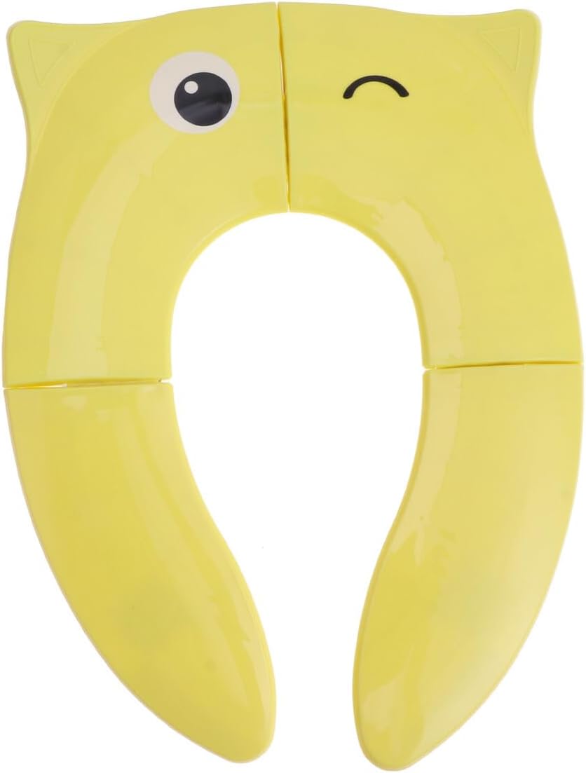 TOYANDONA Foldable Toilet Seat Pad Toilet Seat Cover Portable Lightweight PP Material for Travel and Home Use with Cute Design
