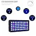 ATQIK 165w Full Spectrum Aquarium Light Reef/Fish Tank Light with 3 Dimming Modes 55 Premium SMD Chips 5 Colors LED Reef Light for Coral Saltwater Freshwater Fish (16