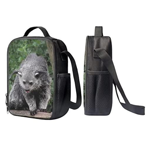 Beauty Collector Binturong Backpack Set for Girls Kids, Animal School Bag Lunch Bag and Pencil Case for Boys3