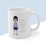 Tina Belcher from Bobx27;s Burgers Time for The Charm Bomb to Explode Funny Quote Mug - Etsy Canada in 2024 | Tina Belcher, Mugs, Bobs Burgers Premium Quality Printed Coffee Mug, Comfortable