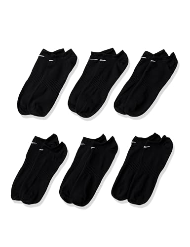 Nike Unisex Adult Everyday Lightweight Training No-Show Socks (6 Pairs)