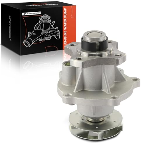 A-Premium Engine Water Pump W/Gasket Compatible with Chevy Colorado 07-12, Trailblazer & GMC Canyon, Envoy & H3 & Isuzu Ascender, i-280, i-290 & Bravada & 9-7x & Rainier - (DOHC)