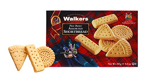 Walker's Shortbread Assorted Shortbread Cookies, Pure Butter Shortbread Cookies, 8.8 Oz Box #TOP2