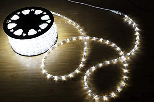 Image of Gesto 3 Meter Rope Led Strip Lights - Outdoor Lights Waterproof for Balcony Decoration,Home Decor & Interior Decoration | Decorative Lights for Diwali Decoration,Cove Light for Ceiling (White)
