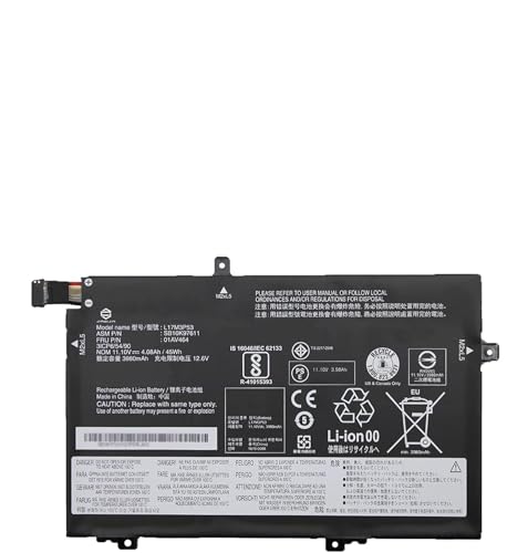 Image of WISTAR L17C3P52 01AV464 Laptop Battery for Lenovo ThinkPad L480 L490 L580 L590 L14 L15 Series L17M3P53 SB10K97611 01AV466 L17C3P52 SB10K97613 L17L3P52 SB10K97610 01AV463 01AV465