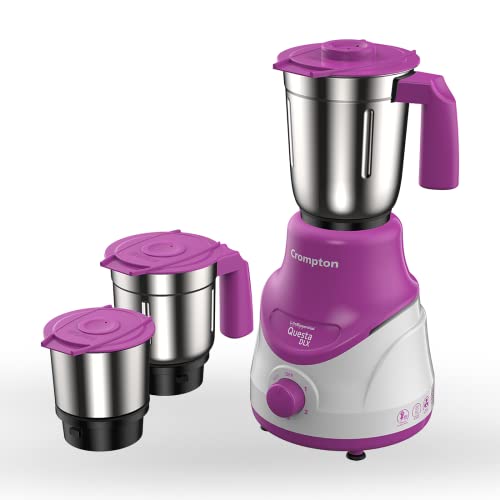 Crompton-Questa-Dlx-Mixer-Grinder-100-Copper-Motor-Motor-Vent-X-Technology-3-Stainless-Steel-Jars-Lavender - mixer grinder