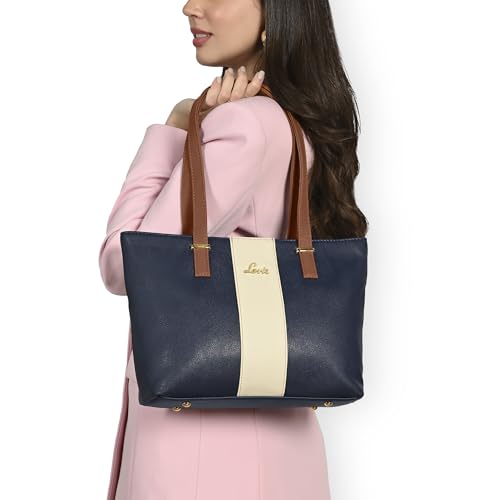 Image of Lavie Women's Kara Colourblock Tote Bag for Women | Tote Handbag for Work | Ladies purse | Stylish Shoulder Bag | Gift for Women