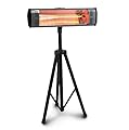 Heat Storm HS-1500-TT Infrared, 7 ft Cord, Tripod + Heater, Black