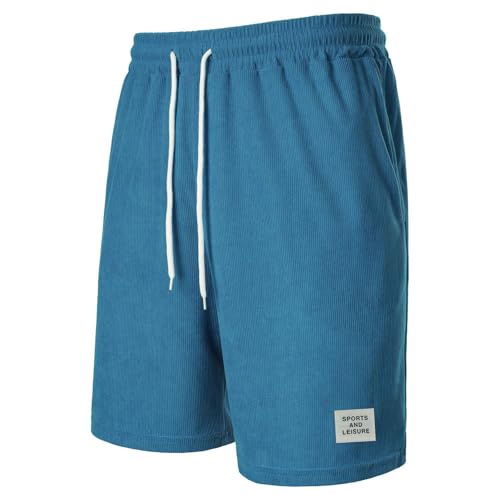 Pantalones cortos deportivos casual para hombre miniatura 4