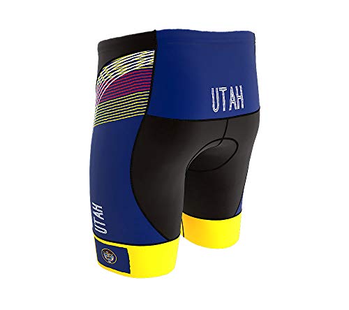 Shorts de ciclismo Utah Bike para hombre miniatura 1