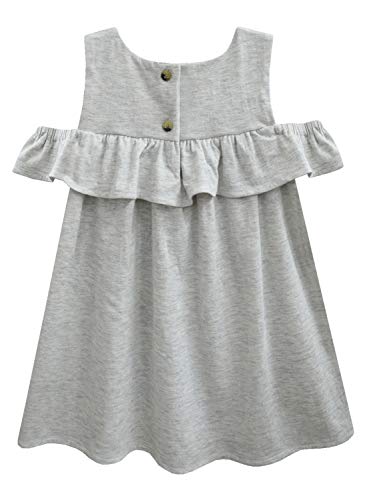 Image of A.T.U.N. (All Things UBER Nice) Girls Cotton Empire Waist Knee Length Sleeveless Casual Dress