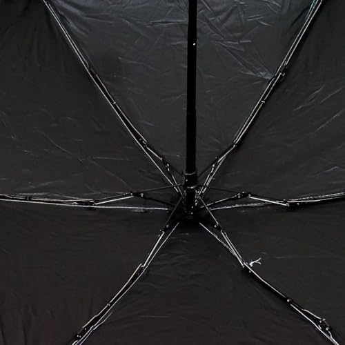 Image of Oblivion Umbrella For Men - Folding Design Umbrella with Curved Handle - Large Clear Canopy Windproof Stick Umbrella for Rainy Weather Outdoor Photography Everyday Use