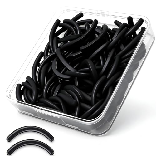 30Pack Suitable for Tweezerman Eyelash Curler Refills Ultra Soft Silicone Rubber Fit for Tweezerman Eyelash Curler Refill Pads.