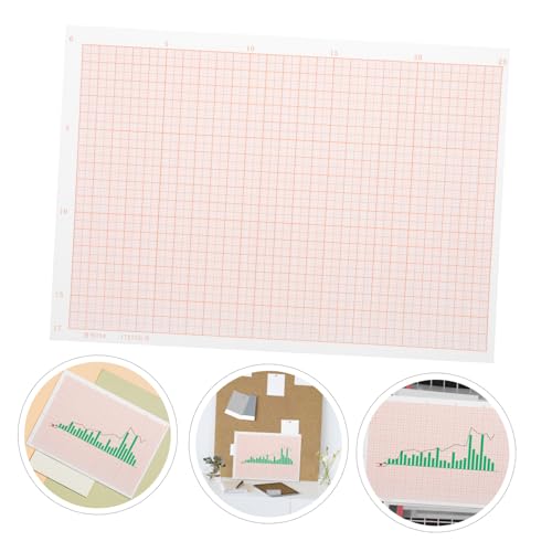Papel cuadriculado A4 de alta precision con 100 folios multifuncion para trazos limpios 4