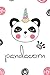 Pandacorn: Pandicorn, Cute  Panda Unicorn, Blank Lined Journal, Blank Lined Writing Journals Notebooks For Girls or Boys, 6 x 9 lined 110 pages, For Women or Men (Pandacorn Notebook)