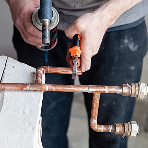 Brenneraufsatz inkl. 4 Gaskartuschen Gasfackel Gasbrenner Bunsenbrenner Butan Brenner Flambiergerät – Bild 8