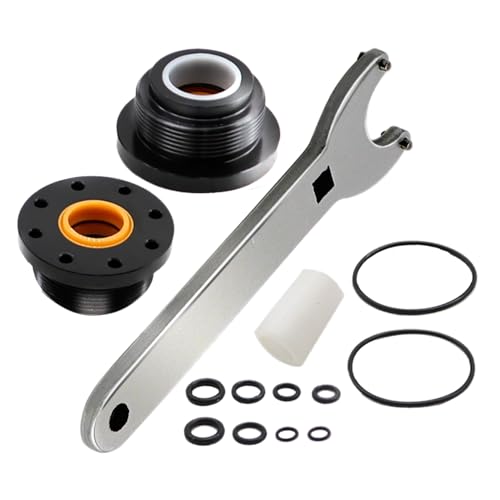 Nakkaa HS5157 Front Mount Hydraulic Steering Cylinder Seal Kit with Pin Wrench Compatible with HC5345 HC5365, HC5375, HC6755 etc