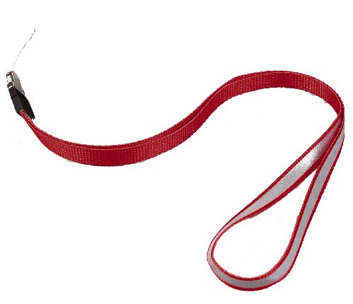 Kaiser Reflex schouderriem (lengte 86cm) incl. snelsluiting zilver/rood