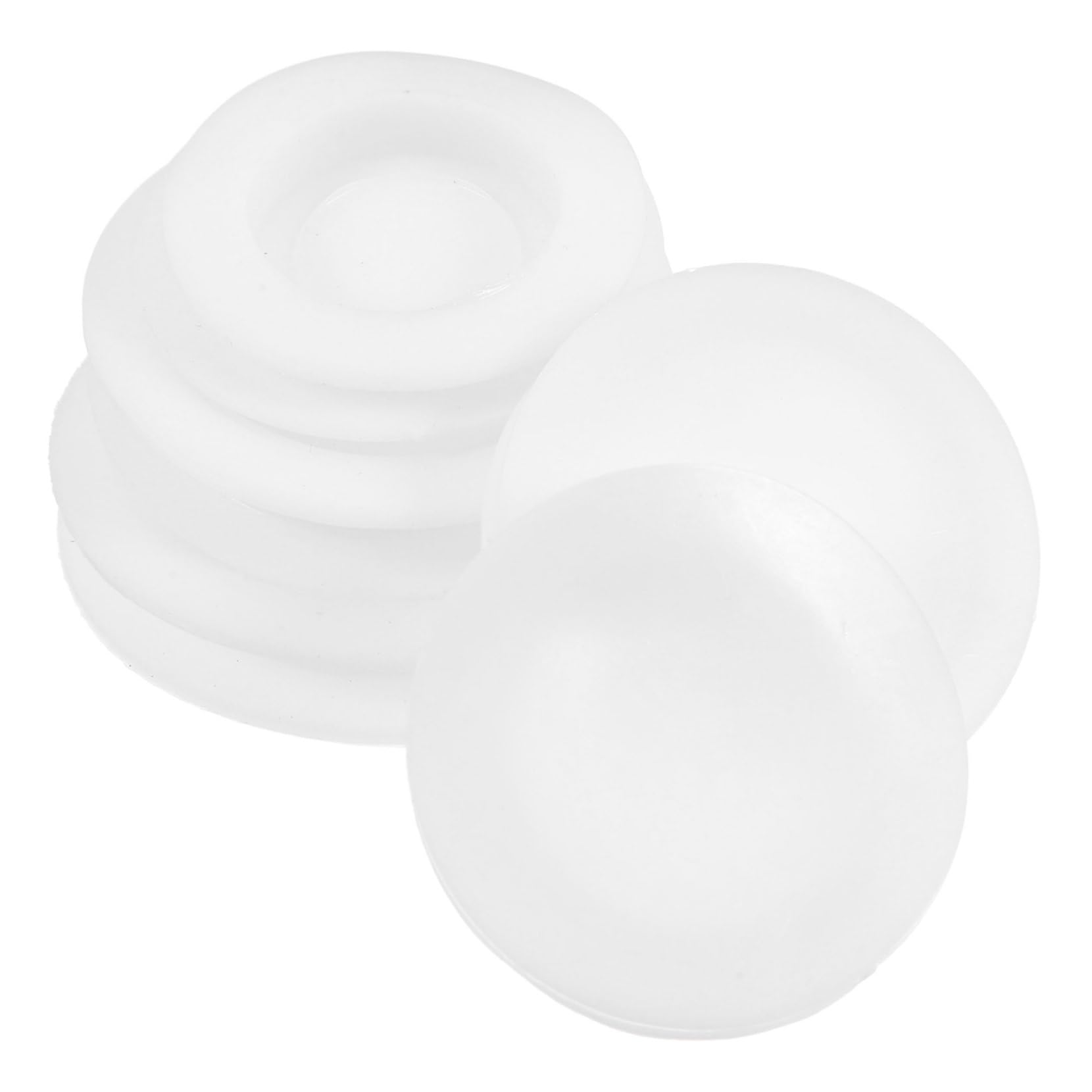 Gadpiparty Classic Round PVC Stoppers 5 Pack Bank Plugs for Piggy Bank Bottom Easy Access
