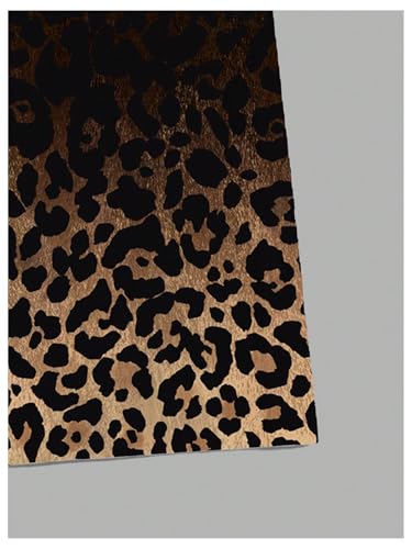 Men's Leopard Ombre Summer Tops Crew Neck Short Sleeve Graphic Tees Vintage T Shirt Trendy4