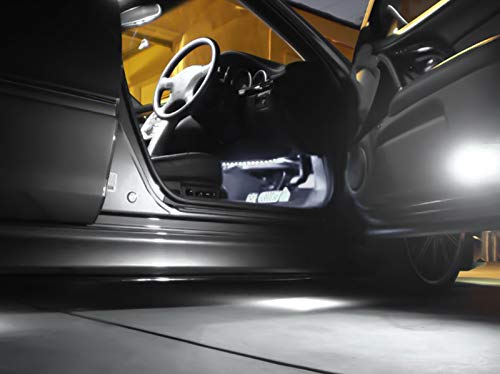 2 piezas lámparas LED de cortesía para puerta Lexus y Toyota miniatura 5