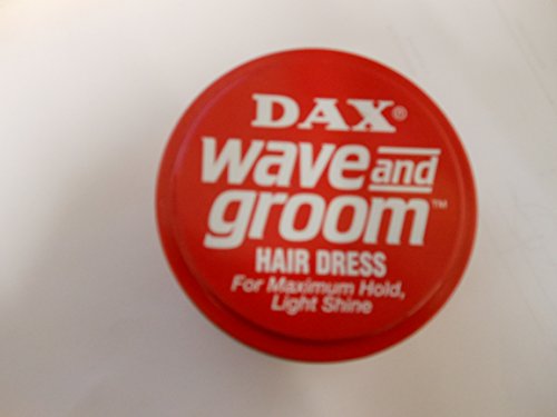 Dax Wave & Groom Hair Dress 3.5 oz. Jar (3-Pack) with Free Nail File