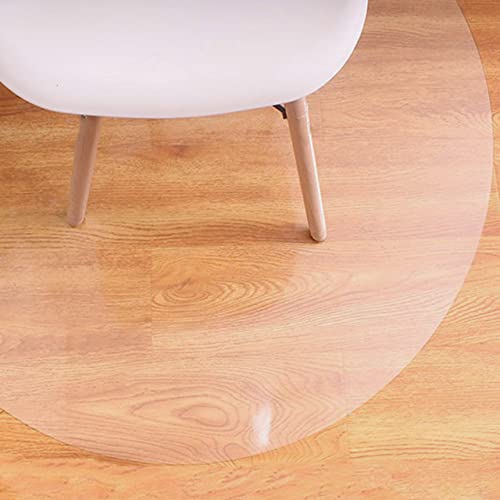 Tapis de chaise en PVC pour bureau - Protection de sol transparente durable 130 cm