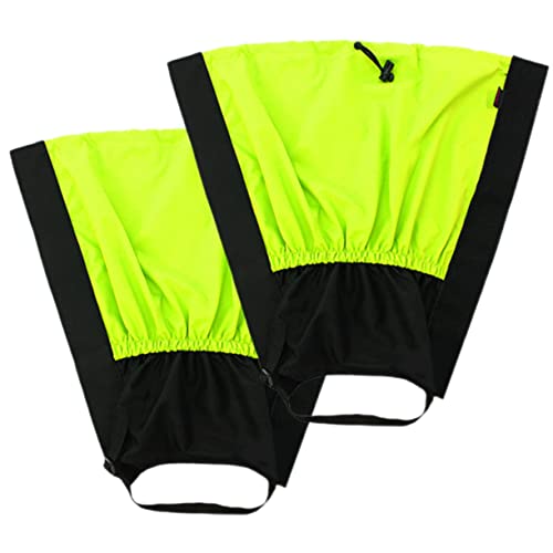 Toddmomy Outdoor Leg Gaiters Boot Straps Waterproof Snow for Hiking Winter Activities