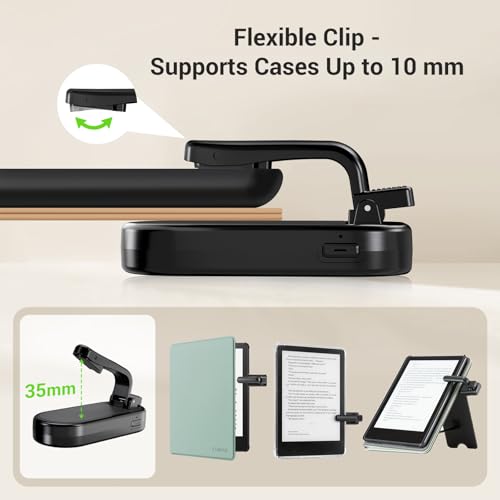 Image of CoBak Remote Page Turner - Page Turning & Camera Remote Shutter for Kobo, E-Readers, iPad & iPhone, Compatible with Kindle Paperwhite - Wireless Control for Reading, Photos & Video