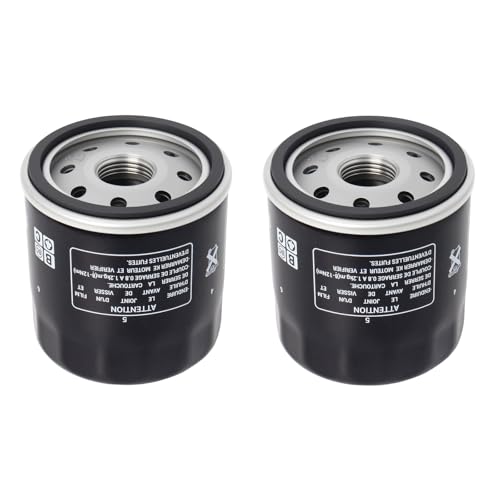Wadoy 2 Pack 52114 Filter Compatible with Hydro Gear, Oil Transmission Filter Replaces for Toro/Exmark 109-3321 Ariens/Gravely 21545100 Bad Boy 063-1050-00 Husqvarna 539113466 Ferris 5101026X1