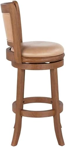 Miniatura 69 de Boraam Augusta - Silla alta giratoria de altura Negro -,Negro/Cappuccino,Negro/Cerezo,Marrón/Capuchino,Capuccino,Cereza,Cepillo de alambre