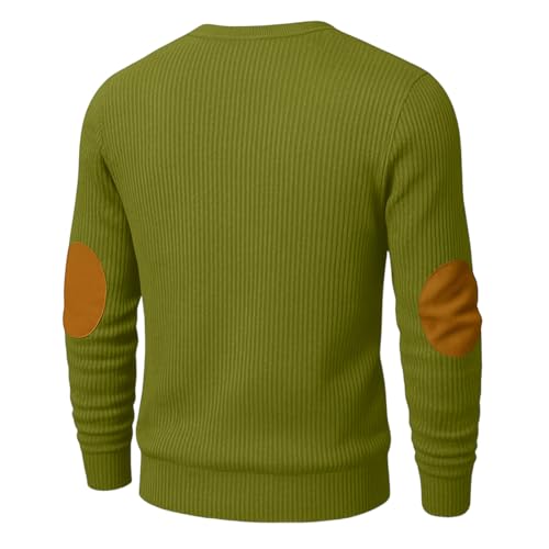Mens Hoodies Casual Corduroy Sweatshirt Long Sleeve Stand Collar 1/4 Button Up Pullover Fall Polo Sweaters3