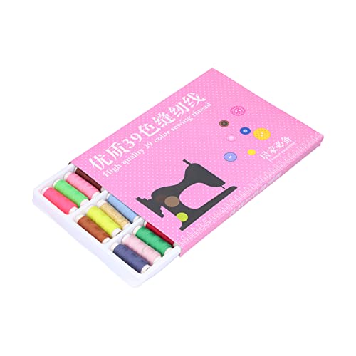 Set de hilos de coser poliéster 39 colores 39 piezas miniatura 4