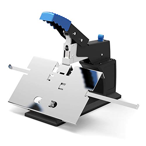 Heavy Duty Saddle Stitch Stapler - Manual Binding Machine With 3000 Staples for Flat & Saddle...