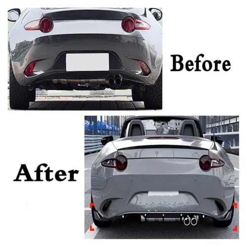 Diffuseur pare-chocs pour Mazda MX-5 Miata ND noir haute finition