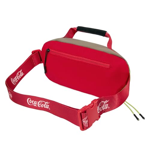 Image of Coca-Cola Fanny Pack, Water Resistant Crossbody Waist Bag with Adjustable Strap
