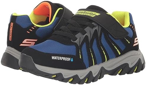 Skechers Boy's Rugged Ranger-Hydro-Scout Sneaker, Black/Blue, 2 Little Kid | Image 6