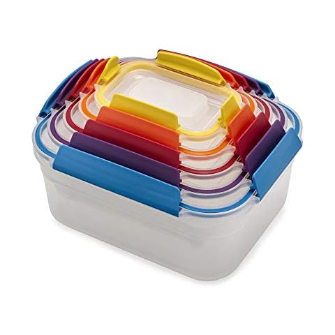 Joseph Joseph Nest Lock Plastic Food Storage Container Set Cover