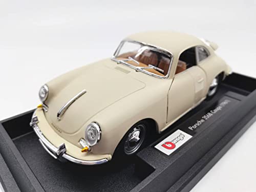 Mini voiture 356B Coupé 1961 Burago 1/24 en métal injecté