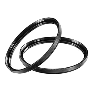 Boltove 58MM UV Filter for D5300 / D5600 / D3300 / D3400 / D3500 UV Filter for Nikon 18-55 mm f/3.5-5.6G AF-P DX & AF-P 70-300 mm f/4.5-6.3G ED VR ( Set of 2)