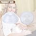Nipple Piercing Aftercare Soaker - Solutions Aftercare Cleaning Device for Use with Saline Solution Spray - Transparent