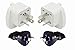 Produktbild Reiseadapter Set 4x Reisestecker: 2x TYP I & 2x Typ I (2 Pole) mit Schutzkontakt für Australien Neuseeland Fidschi Tonga u.v.m. | Langlebiger Netzstecker für Steckdosen im Ausland | Qualitativ hochwertiger Stromadapter